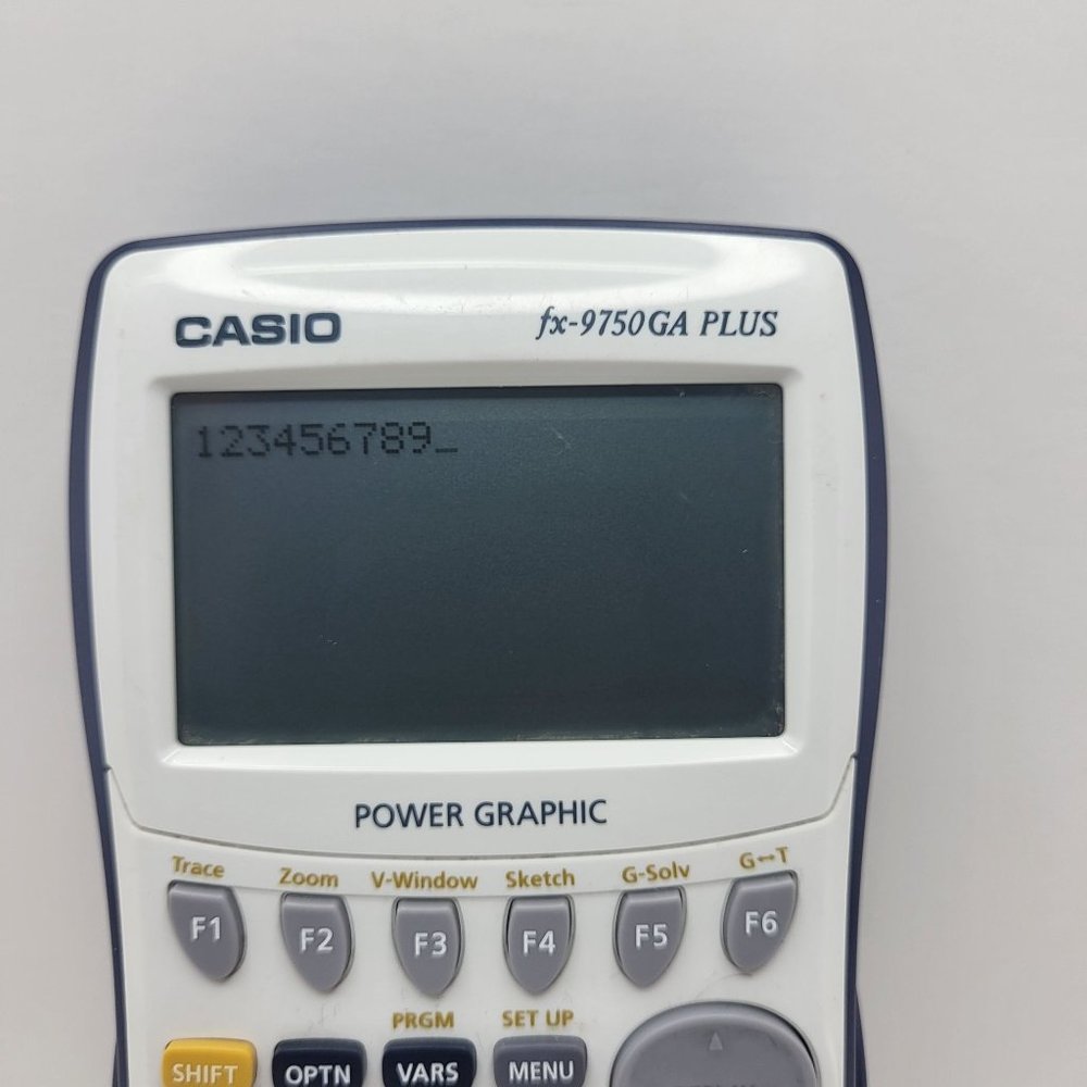 Casio FX-9750GA Plus Graphing Calculator - Tested - Picture 6 of 16